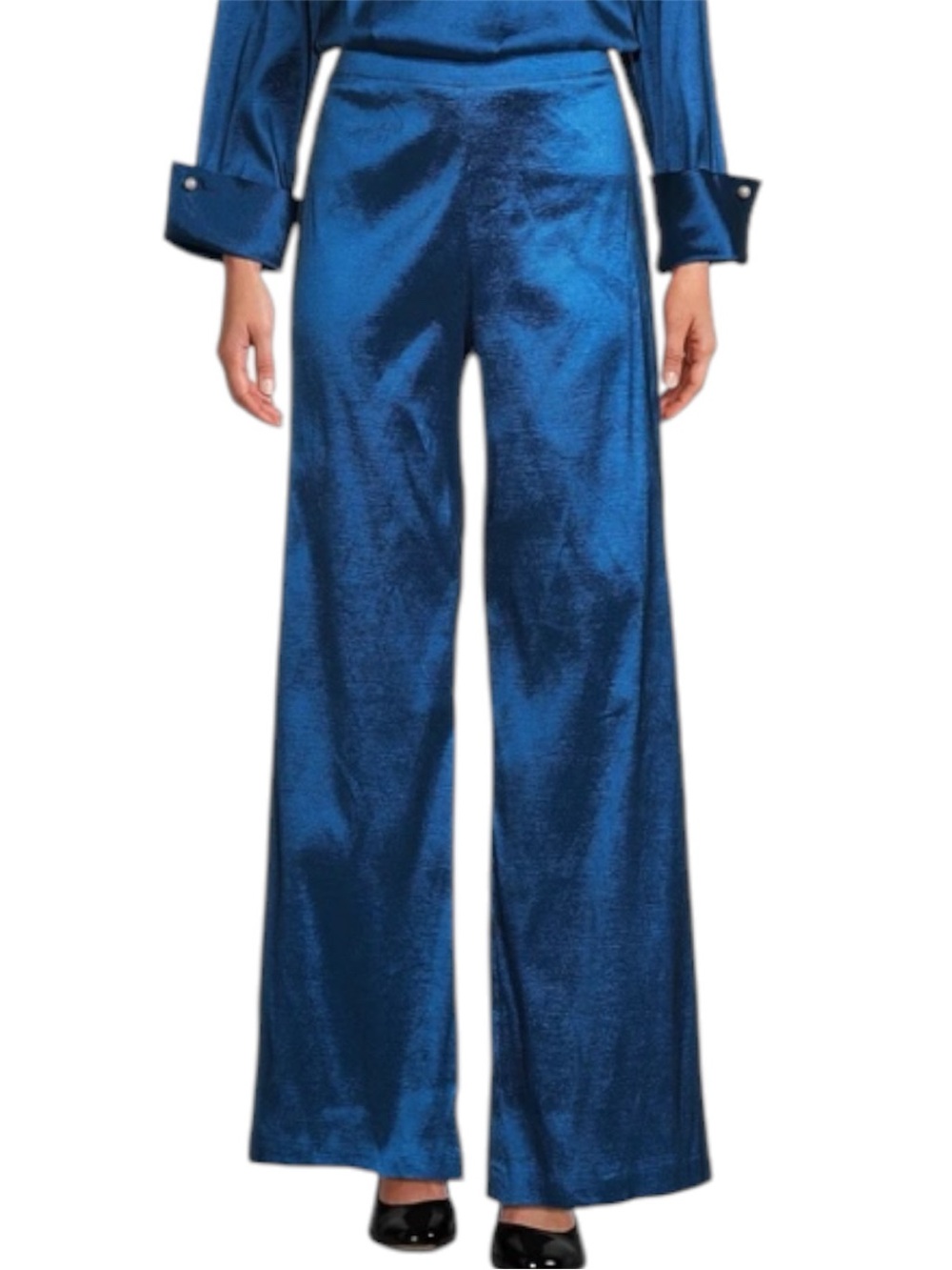 NWT Preston & York Black Trudie Wide Leg Dress Pants - Size 12